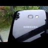 Защитная бронированная пленка на Samsung Galaxy A7 2017