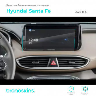Защитная пленка мультимедиа Hyundai Santa Fe 2021