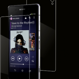 Защитная бронированная пленка на Sony Xperia Z2
