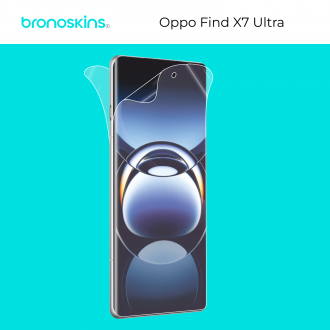 Защитная бронированная пленка на Oppo Find X7 Ultra