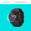 Защитная бронированная пленка на Garmin Epix Pro 47