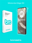 Защитная бронированная пленка на Motorola Edge 50