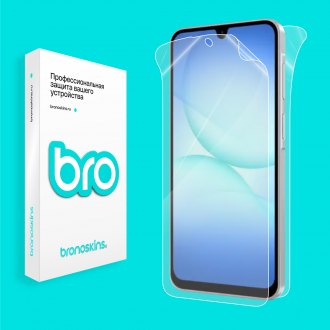 Защитная бронированная пленка на Samsung Galaxy A17