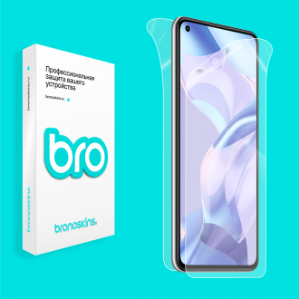 Защитная бронированная пленка на Xiaomi 11 Lite 5G NE