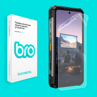 Защитная бронированная пленка на Ulefone Armor 34 Pro Plus
