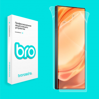 Защитная бронированная пленка на ZTE Nubia Z50 Ultra