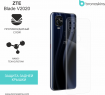 Защитная бронированная пленка на ZTE Blade V2020