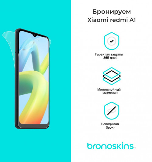 Защитная бронированная пленка Xiaomi redmi A1