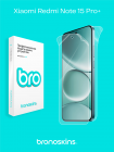 Защитная бронированная пленка на Xiaomi Redmi Note 15 Pro+
