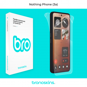 Защитная бронированная пленка на Nothing Phone (3a)