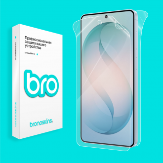 Защитная бронированная пленка на Samsung Galaxy S26+