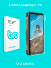 Защитная бронированная пленка на Ulefone RugKing 5 Pro