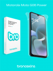 Защитная бронированная пленка на Motorola Moto G06 Power