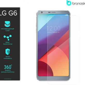 Защитная бронированная пленка на LG G6