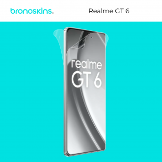 Защитная бронированная пленка на Realme GT 6