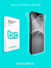 Защитная бронированная пленка на Tecno Camon 50 4G