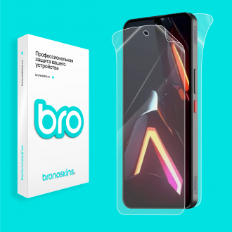 Защитная бронированная пленка на ZTE Nubia Neo 3 GT