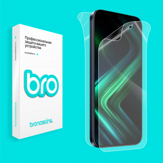Защитная бронированная пленка на Infinix GT 50 Pro
