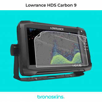 Защитная пленка на экран навигатора Lowrance HDS Carbon 9