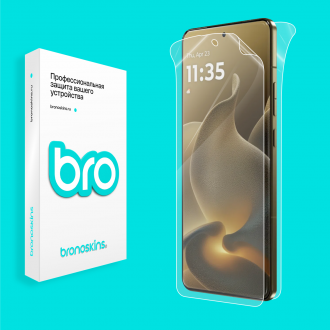 Защитная бронированная пленка на Motorola Signature