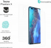 Защитная бронированная пленка на Tecno Phantom X