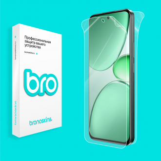 Защитная бронированная пленка на Realme C85 Pro