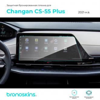 Защитная пленка мультимедиа Changan CS-55 Plus