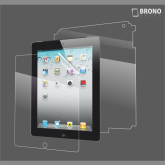Защитная бронированная пленка на Apple iPad 2-3