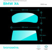 Защитная пленка мультимедиа BMW X4 2022