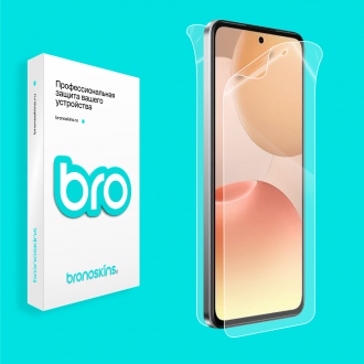 Защитная бронированная пленка на Realme P4x 4G