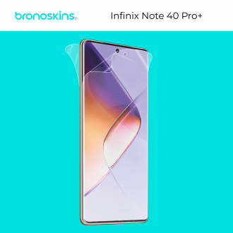 Защитная бронированная пленка на Infinix Note 40 Pro+