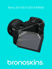 Защитная пленка на экран камеры Sony ZV-E10 II (ZV-E10M2)