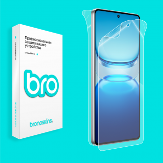 Защитная бронированная пленка на Vivo iQOO Z10 Turbo