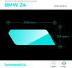 Защитная пленка мультимедиа BMW Z4 2018-2022