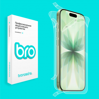 Защитная бронированная пленка на Apple iPhone 17
