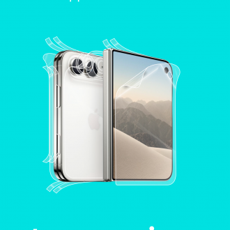 Защитная бронированная пленка на Apple iPhone Duo