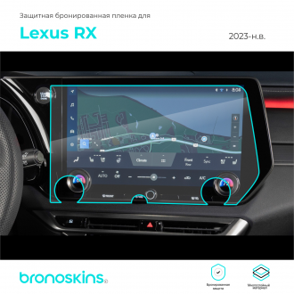 Защитная пленка мультимедиа Lexus RX 2023