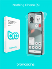 Защитная бронированная пленка на Nothing Phone 3