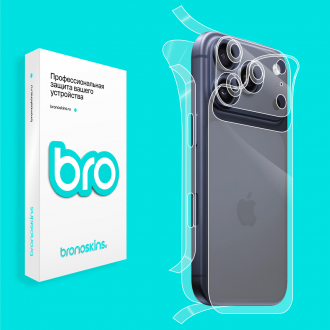 Защитная бронированная пленка на Apple iPhone 17 Pro Max