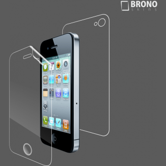 Защитная бронированная пленка на Apple iPhone 4S