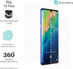 Защитная бронированная пленка на TCL 10 Plus