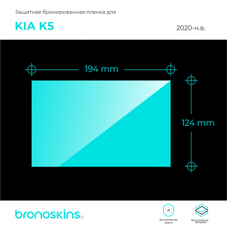 Защитная пленка мультимедиа Kia K5 2020