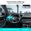 Защитная пленка на Дефлектор воздуха Geely Monjaro (2022-нд)