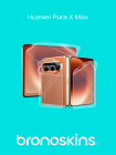Защитная бронированная пленка на Huawei Pura X Max