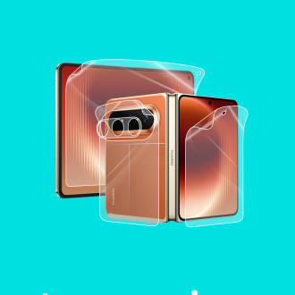 Защитная бронированная пленка на Huawei Pura X Max