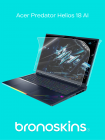 Защитная бронированная пленка на Acer Predator Helios 18 AI