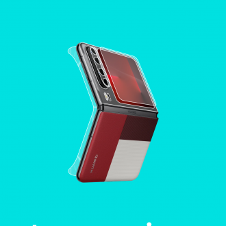 Защитная бронированная пленка на Huawei Pura X