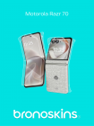 Защитная бронированная пленка Motorola Razr 70