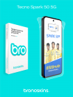 Защитная бронированная пленка на Tecno Spark 50 5G