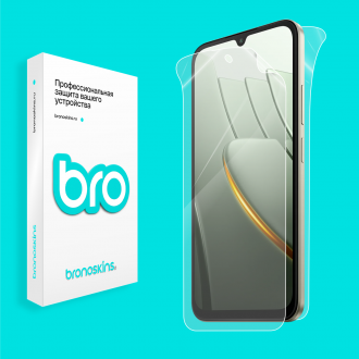 Защитная бронированная пленка на Xiaomi Poco C81 Pro